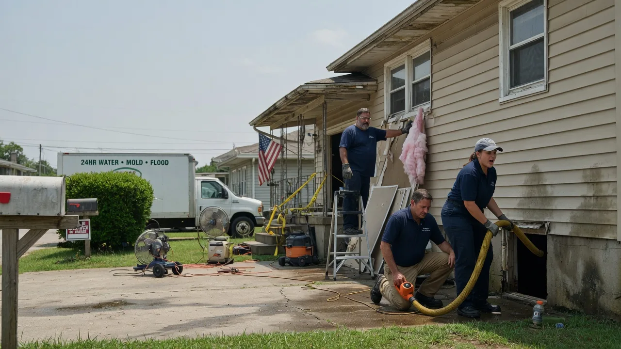 Water Damage Repair in Derby, IA near me